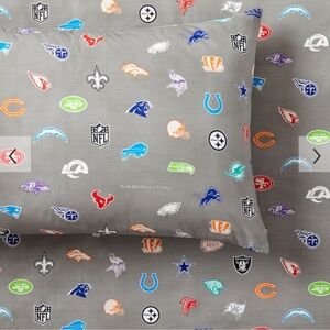 Pottery Barn Teen NFL Team Logo Sheet Sets